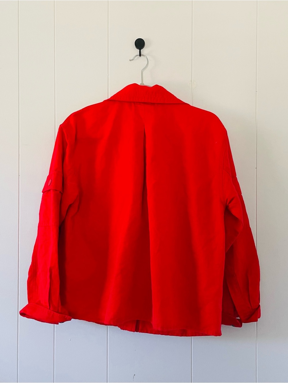 CAbi Vibrant Red Jean Jacket - Picture 7 of 9